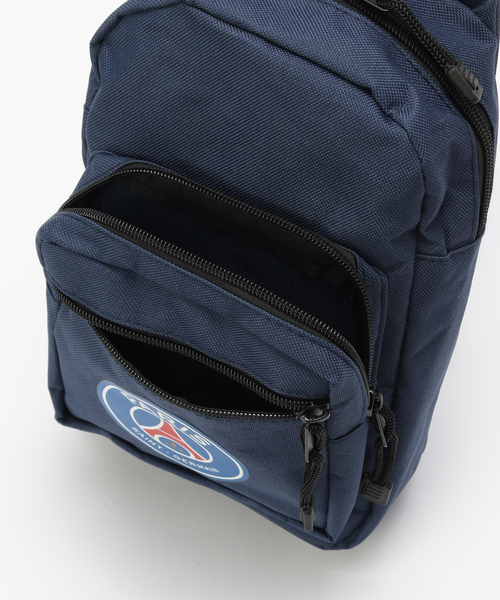 PARIS SAINT-GERMAIN（パリサンジェルマン）の「【Paris Saint-Germain / パリ・サン＝ジェルマン】 JUSTICE Body Bag PSG-004（ショルダーバッグ・メンズ・ネイビー・FREE）」の6枚目の写真