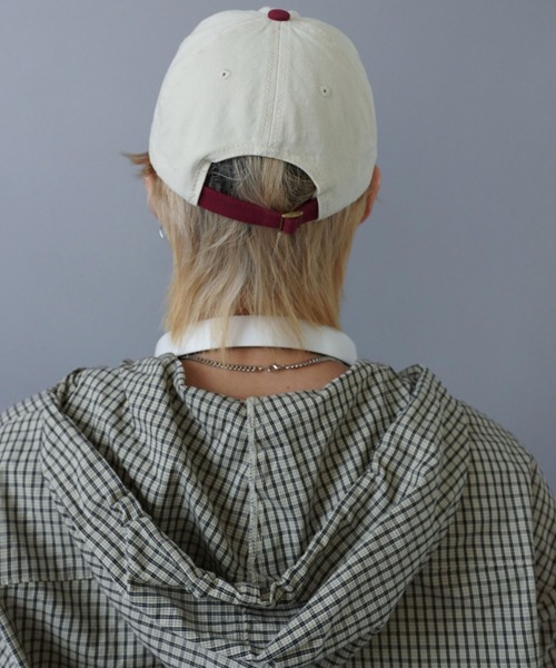 SPINNS（スピンズ）の「コットンキャップ/I LOVE ME（キャップ・メンズ・ブラック×ホワイト/ブラック系その他・ONESIZE）」の9枚目の写真