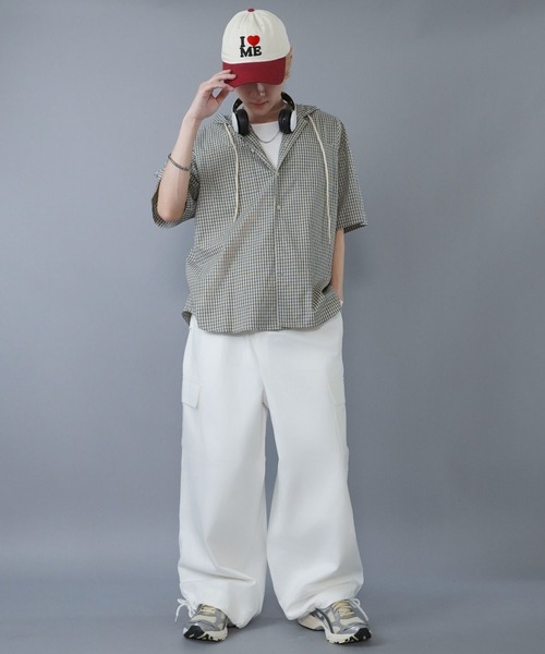 SPINNS（スピンズ）の「コットンキャップ/I LOVE ME（キャップ・メンズ・ブラック×ホワイト/ブラック系その他・ONESIZE）」の10枚目の写真