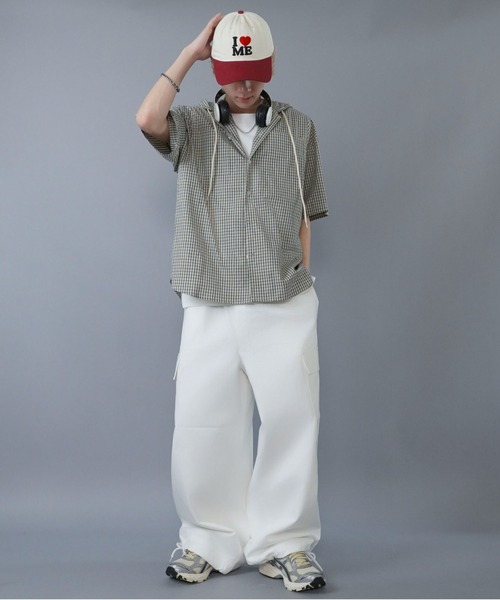 SPINNS（スピンズ）の「コットンキャップ/I LOVE ME（キャップ・メンズ・ブラック×ホワイト/ブラック系その他・ONESIZE）」の11枚目の写真