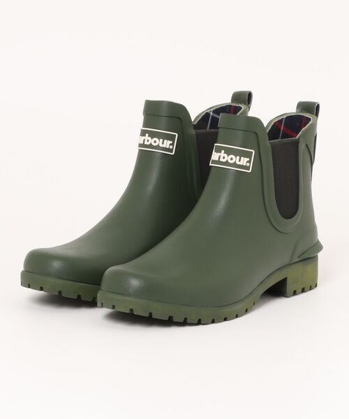 ※あつお【Barbour.】wilton：ブーツ Barbour Wilton サイドゴア レインブーツ（レインシューズ