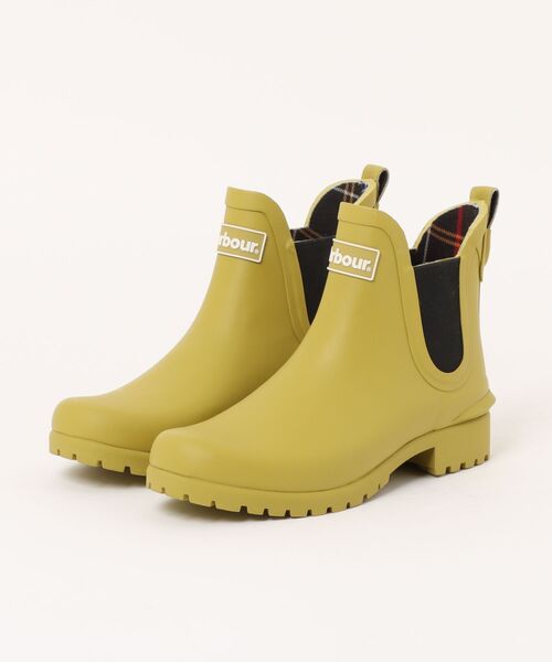 ※あつお【Barbour.】wilton：ブーツ Barbour Wilton サイドゴア レインブーツ（レインシューズ