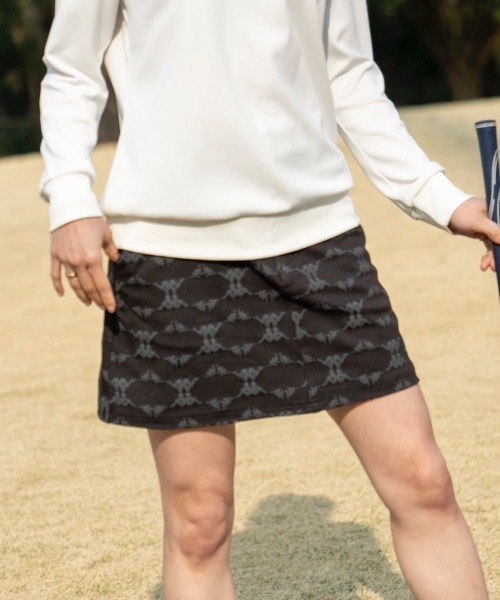 Kappa(カッパ)の「【Kappa/カッパ】レディースロゴスカート ゴルフ(スカート・レディース・ホワイト/ブラック/ネイビー/ターコイズブルー・LARGE/MEDIUM/SMALL)」の3枚目の写真