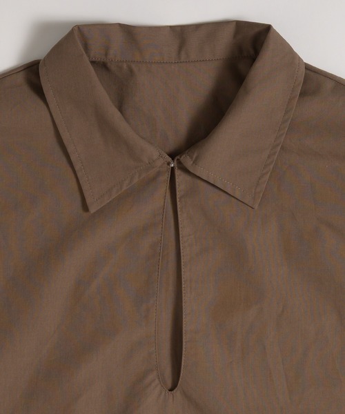 MUHET(ミュエータ)の「skipper collar blouse / スキッパーシャツブラウス(シャツ/ブラウス・レディース・ブラウン/ネイビー・FREE)」の15枚目の写真