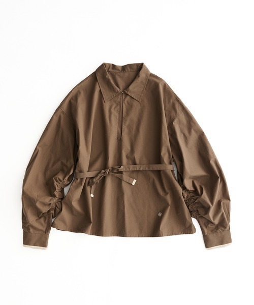 MUHET（ミュエータ）の「skipper collar blouse / スキッパーシャツ