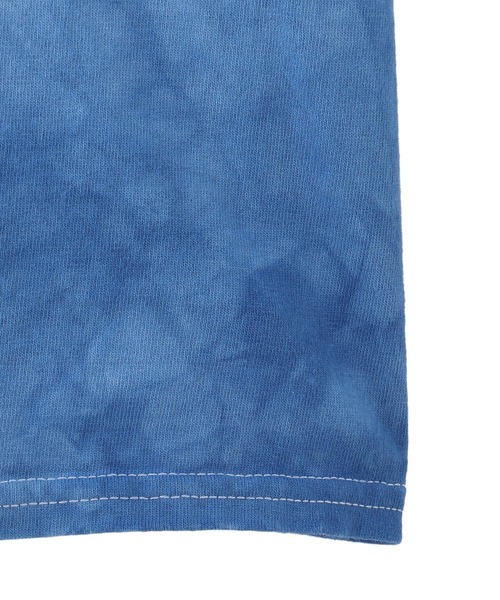 ROSE BUD（ローズバッド）の「TYE DYE TRUE FALSE（Tシャツ/カットソー・レディース・ブルー・ONE SIZE）」の6枚目の写真