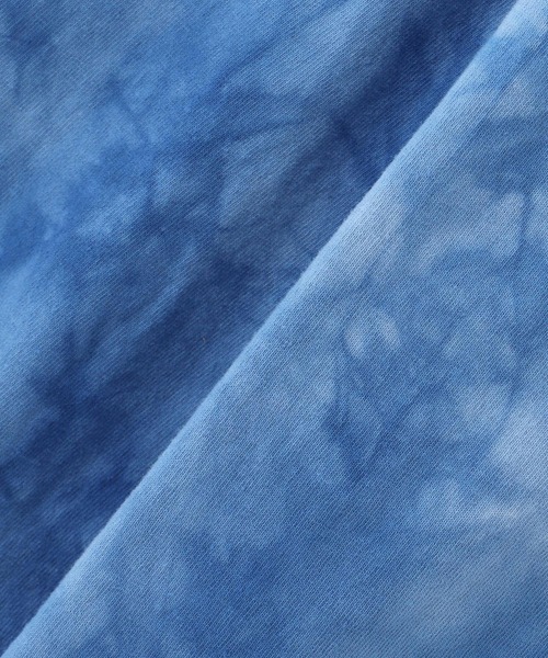 ROSE BUD（ローズバッド）の「TYE DYE TRUE FALSE（Tシャツ/カットソー・レディース・ブルー・ONE SIZE）」の8枚目の写真