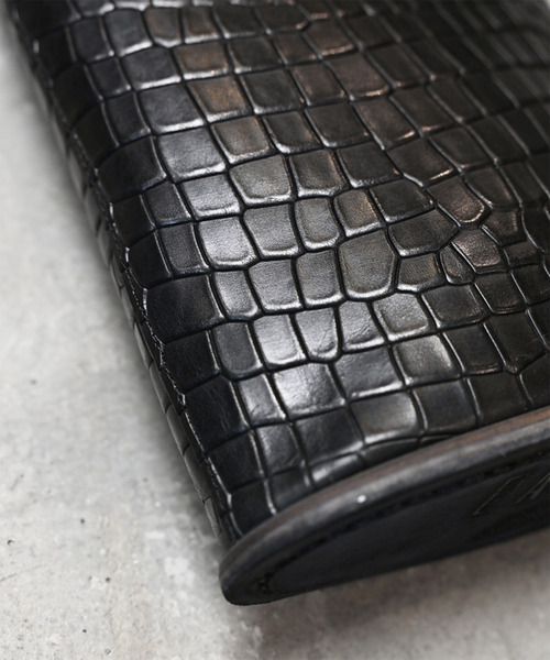 EARLE（アール）の「EARLE アール / Shoe sole shoe bag シューソールキップレザーハンドバッグ / ER3513（ハンドバッグ・メンズ・ブラック・FREE）」の3枚目の写真