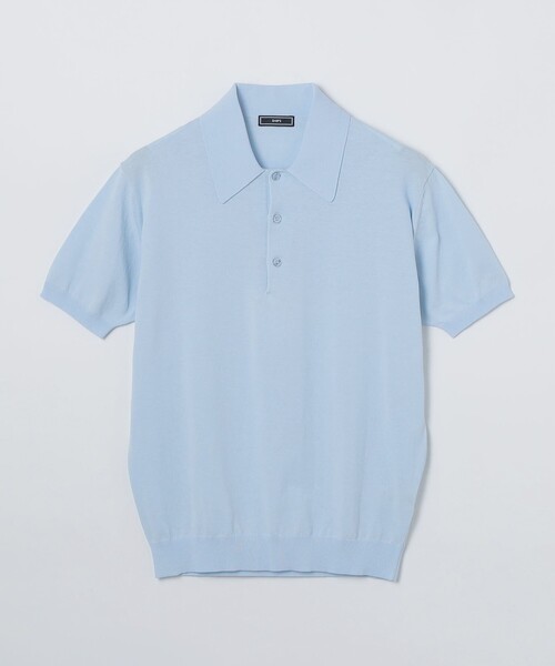 メンズ 夏 ショートスリーブ ニットポロ BEAUTY&YOUTH UNITED ARROWS｜デオドラント ショートスリーブ