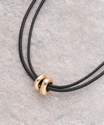 OPAQUE.CLIP | 2連コードメタルネックレス(ネックレス)