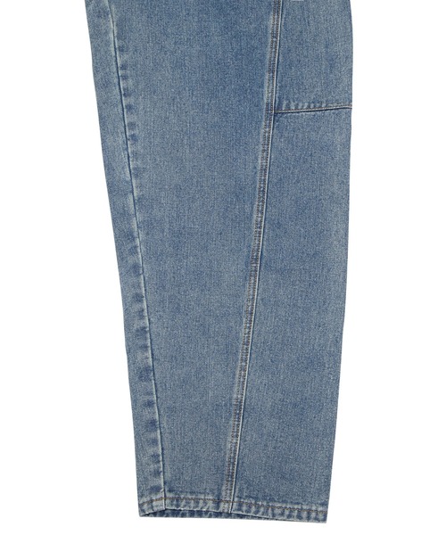 PUNYUS（プニュズ）の「バレルデニムパンツ（デニムパンツ・レディース・ライトブルー/ブラック・1/2/4/3）」の13枚目の写真