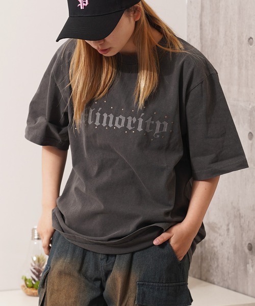 STAY GOLD(ステイゴールド)の「【STAYGOLD】アソートデザイン ピグメントTシャツ / Assorted Design Pigment T-Shirt(Tシャツ/カットソー・メンズ・グレー系1/ブラック系3/ブラック系1/ブラック系2/グレー系3/グレー系2・L/M)」の4枚目の写真