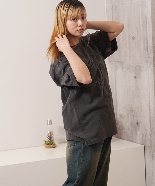 STAY GOLD(ステイゴールド)の「【STAYGOLD】アソートデザイン ピグメントTシャツ / Assorted Design Pigment T-Shirt(Tシャツ/カットソー・メンズ・グレー系1/ブラック系3/ブラック系1/ブラック系2/グレー系3/グレー系2・L/M)」の19枚目の写真