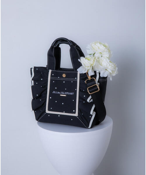 JILL by JILL STUART フレームフリルトートポッピン バッグ フレームフリルトートポッピン | JILL by JILL STUART（ジル