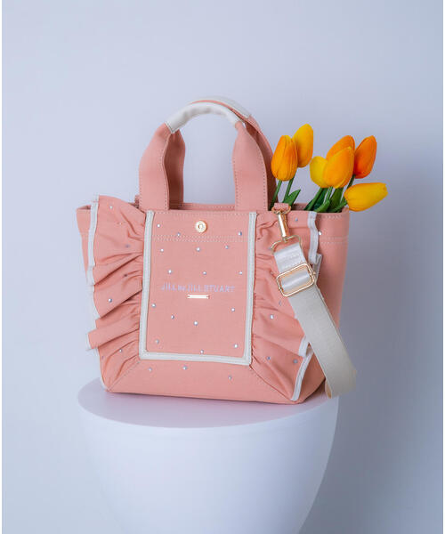 ◇フレームフリルトートポッピン（トートバッグ）｜JILL by JILL