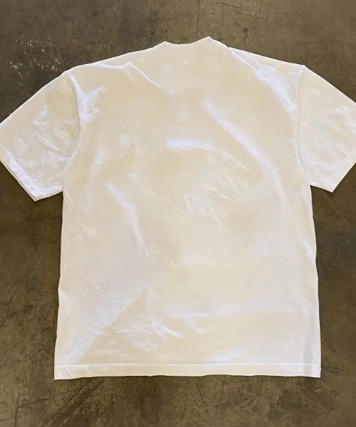 FreeZone(フリーゾーン)の「リンゴおもしろデザインプリント半袖Tシャツ(Tシャツ/カットソー・レディース・ホワイト・F)」の5枚目の写真