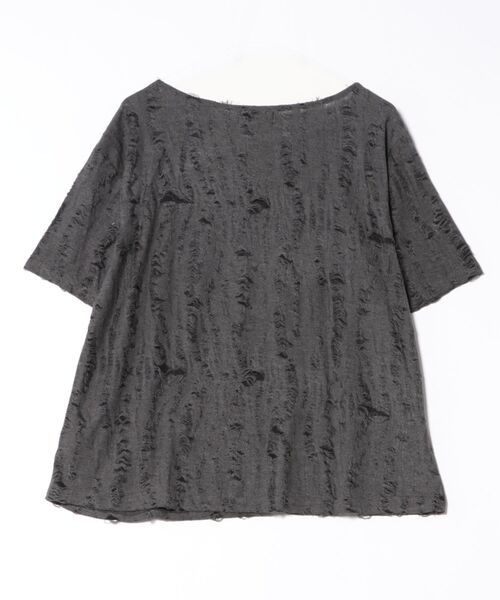 HOOK(フック)の「ダメージバタフライTシャツ (SS)(Tシャツ/カットソー・レディース・ダークグレー/ライトベージュ・SMALL/MEDIUM)」の19枚目の写真