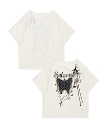 ダメージバタフライTシャツ (SS)
