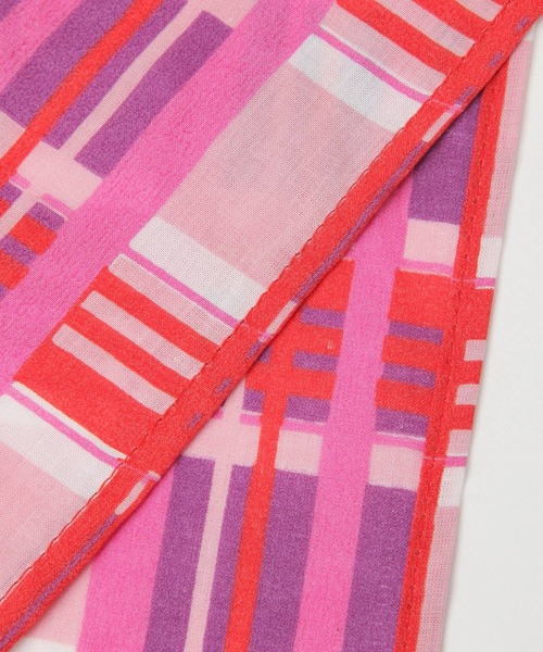 BAYFLOW（ベイフロー）の「【ASANTE SANA】ハンカチ50×50（タオル・レディース・ピンク/グリーン/イエロー/パープル/ブルー・0）」の18枚目の写真