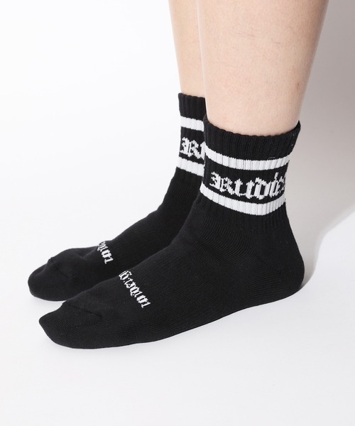 RUDIE'S（ルーディーズ）の「HOOK SOCKS（ソックス/靴下・メンズ・ブラック・FREE）」の6枚目の写真