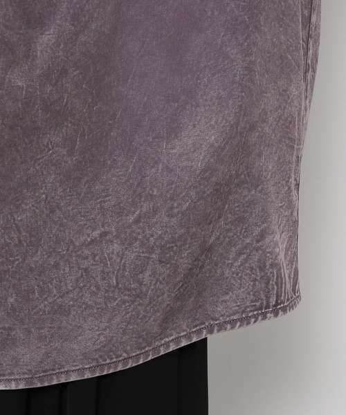 HARE（ハレ）の「レーヨンフェードカコウシャツ(HARE)（シャツ/ブラウス・メンズ・ブラック/パープル・FREE）」の13枚目の写真