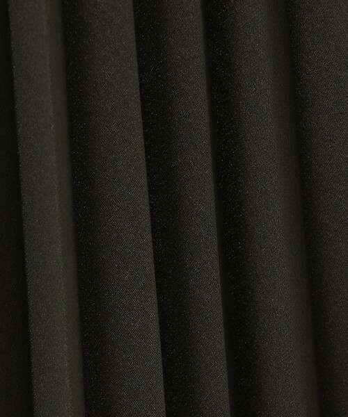 K.T KIYOKO TAKASE（キヨコタカセ）の「オーガンジートリコット アシンメトリープリーツスカート（スカート・レディース・ブラック・11号）」の17枚目の写真