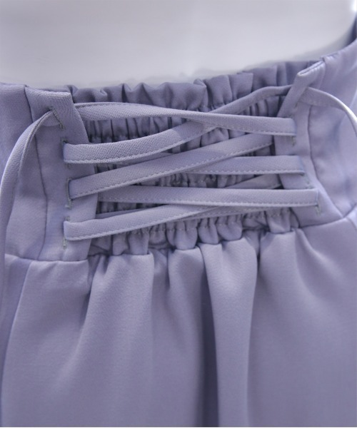 CLEAR BASIC（クリアベーシック）の「【低身長対応／サイズ展開あり】バックレースアップマーメイドスカート[フェミン オフィスカジュアル 着回し抜群]（スカート・レディース・アイボリー/ピンク/ブラック/ブルーグレー・F/XS/PS）」の14枚目の写真