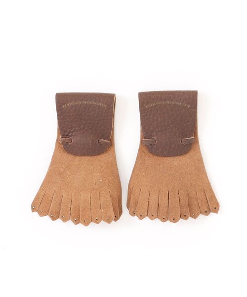 go slow caravan(ゴースローキャラバン)の「Flower MOUNTAIN/フラワーマウンテン FRINGE FOR BELT(シューズアクセサリー・メンズ・ナチュラル/その他1/ダークブラウン/レオパード/ブラック/ホワイト・LARGE/MEDIUM)」の7枚目の写真