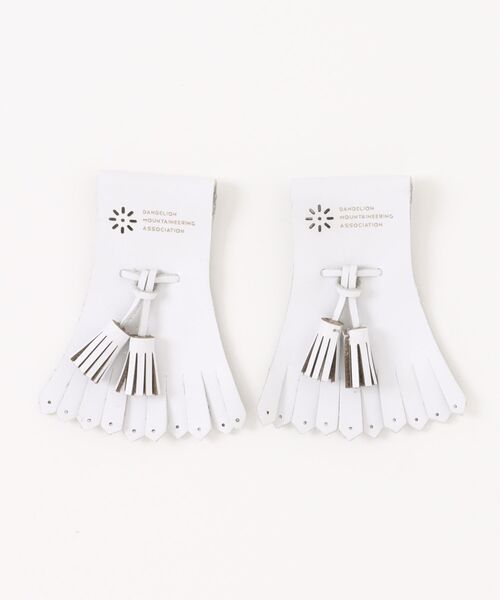 go slow caravan(ゴースローキャラバン)の「Flower MOUNTAIN/フラワーマウンテン FRINGE FOR BELT(シューズアクセサリー・メンズ・ナチュラル/その他1/ダークブラウン/レオパード/ブラック/ホワイト・LARGE/MEDIUM)」の13枚目の写真