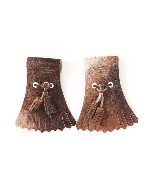 go slow caravan(ゴースローキャラバン)の「Flower MOUNTAIN/フラワーマウンテン FRINGE FOR BELT(シューズアクセサリー・メンズ・ナチュラル/その他1/ダークブラウン/レオパード/ブラック/ホワイト・LARGE/MEDIUM)」の19枚目の写真
