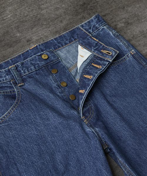 ABAHOUSE(アバハウス)の「【STUDIO 157/スタジオ イチゴーナナ】“MICK” flare denim/フレアデニム/ユニセックス(デニムパンツ・メンズ・インディゴブルー・31/32/34)」の12枚目の写真
