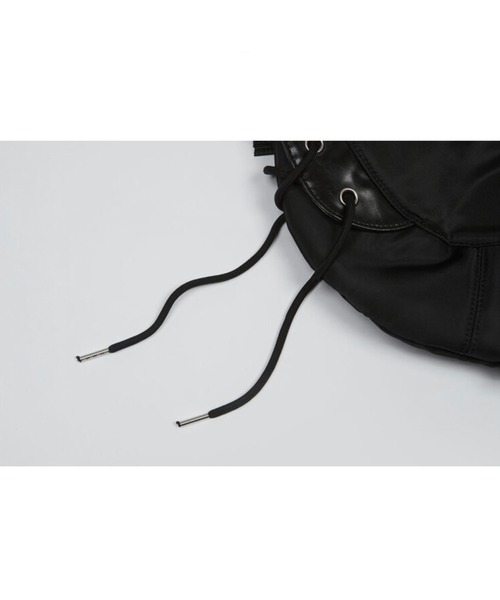 ショルダーバッグ・ポシェット NOT KNOWING Halfmoon Moto Cross Bag NYLON NOT KNOWING】HALFMOON MOTO CROSS BAG(NYLON) / 【ノットノー