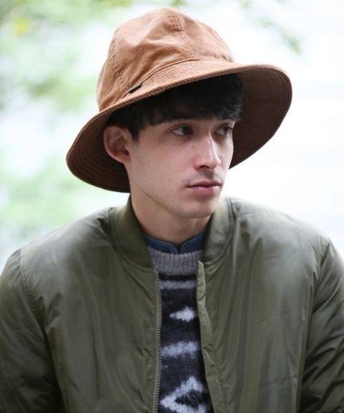 RAGEBLUE（レイジブルー）の「コーデュロイHAT/709359（ハット・メンズ・ブラック/ブラウン・FREE）」の2枚目の写真