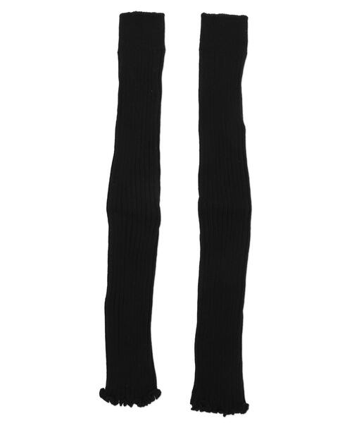 WEGO(ウィゴー)の「WEGO/エアリーメローレッグカバー(レッグウォーマー・レディース・ブラック/オフホワイト/ホワイト/ライトグレー・FREE)」の10枚目の写真