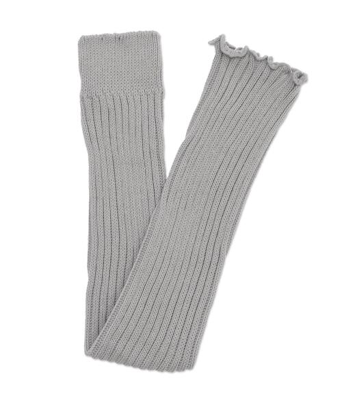 WEGO(ウィゴー)の「WEGO/エアリーメローレッグカバー(レッグウォーマー・レディース・ブラック/オフホワイト/ホワイト/ライトグレー・FREE)」の8枚目の写真