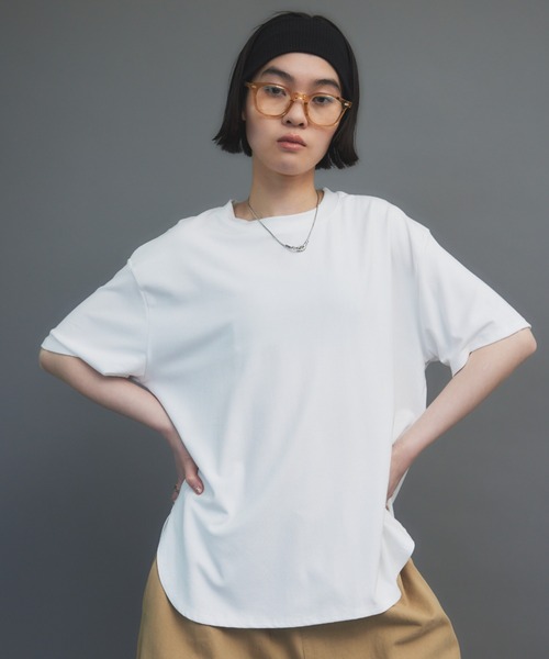 セール】カーブヘムルーズTEE（Tシャツ/カットソー）｜HANNE