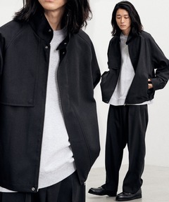 adidas ノーカラージャケット adidas（アディダス）の「ネクスト カバーアップ / アディダス
