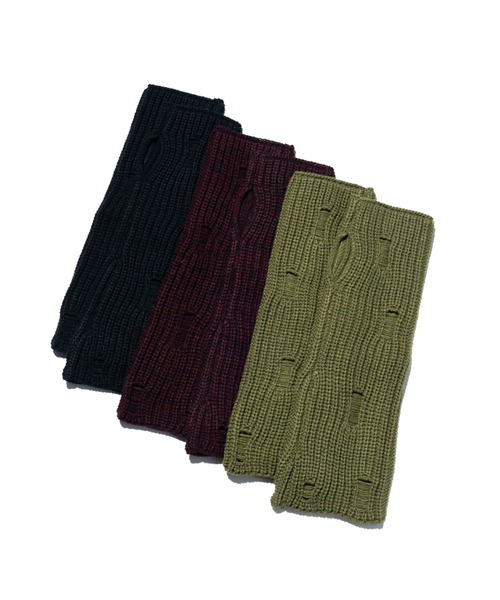 glamb(グラム)の「Grunge Arm Warmer / グランジアームウォーマー(アームカバー・メンズ・グリーン/ブラック/ワイン・FREE)」の16枚目の写真
