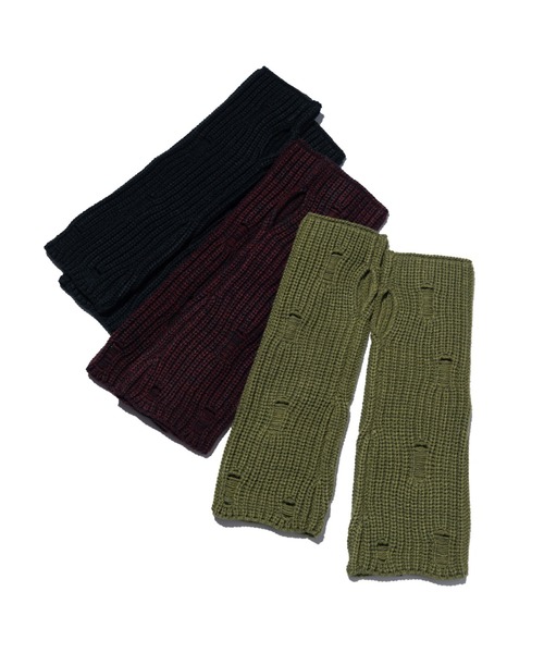glamb(グラム)の「Grunge Arm Warmer / グランジアームウォーマー(アームカバー・メンズ・グリーン/ブラック/ワイン・FREE)」の17枚目の写真