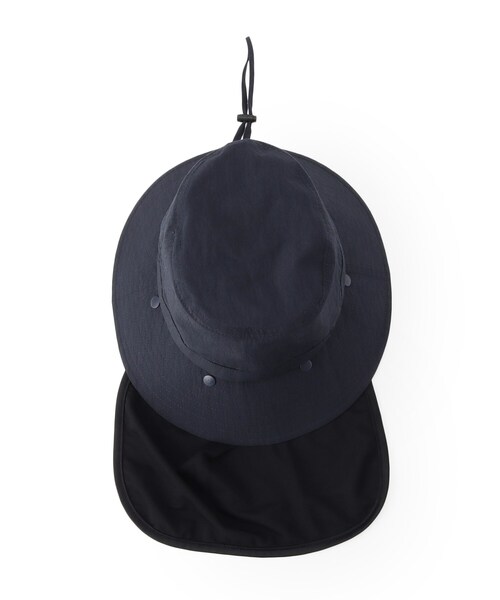 Dessin（デッサン）の「【遮熱・接触冷感・UVカット】 サンシェード付HAT（ハット・レディース・ネイビー/ダークグレー・00）」の6枚目の写真