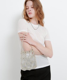 kiehtova | 【kiehtova】SILVER BALL BEADS BAG/シルバー ボール ビーズ バッグ(ハンドバッグ)