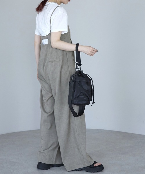 セール】N13【軽量・2WAY】ナイロンバケツバッグ（ショルダーバッグ