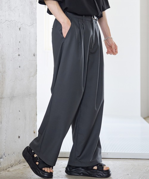 ETELIO（エテリオ）の「+7cmクロスデザインバックル厚底サンダル（サンダル・メンズ・ブラック・S/M/L）」の11枚目の写真