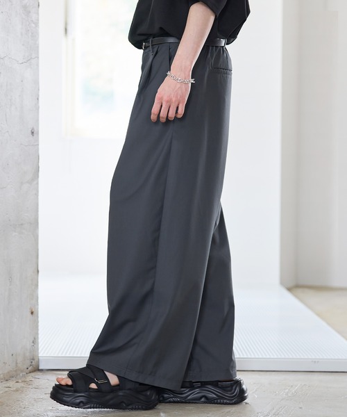 ETELIO（エテリオ）の「+7cmクロスデザインバックル厚底サンダル（サンダル・メンズ・ブラック・S/M/L）」の12枚目の写真