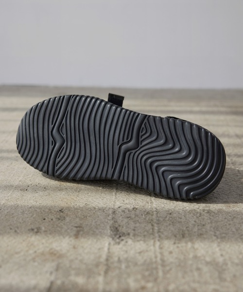 ETELIO（エテリオ）の「+7cmクロスデザインバックル厚底サンダル（サンダル・メンズ・ブラック・S/M/L）」の22枚目の写真