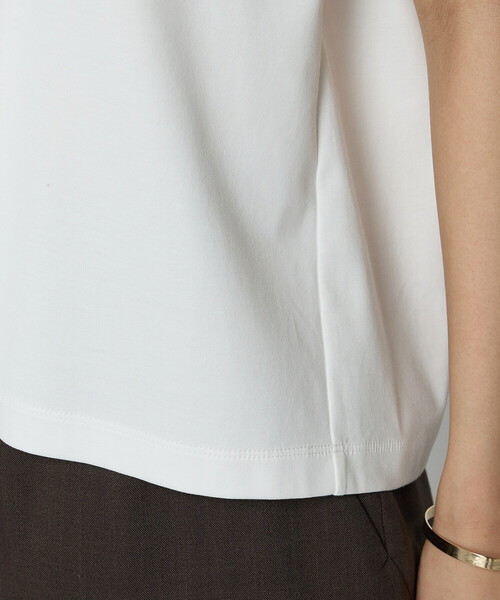 COMME CA（コムサ）の「コヒノールスムース ビスチェ風カットソー（Tシャツ/カットソー・レディース・ブルー/ブラック/ホワイト/グレイッシュベージュ・11号/9号）」の18枚目の写真