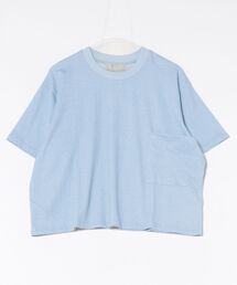 audrey and john wad | 胸ポケット半袖Tシャツ-手洗い可-(Tシャツ/カットソー)