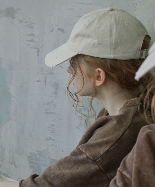 Spielio（シュピーリオ）の「【Spielio】Dove and cord design cap/ ハトメ×コードデザインキャップ（キャップ・メンズ・ベージュ/ブラック・FREE）」の15枚目の写真