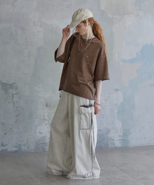 Spielio（シュピーリオ）の「【Spielio】Dove and cord design cap/ ハトメ×コードデザインキャップ（キャップ・メンズ・ベージュ/ブラック・FREE）」の22枚目の写真