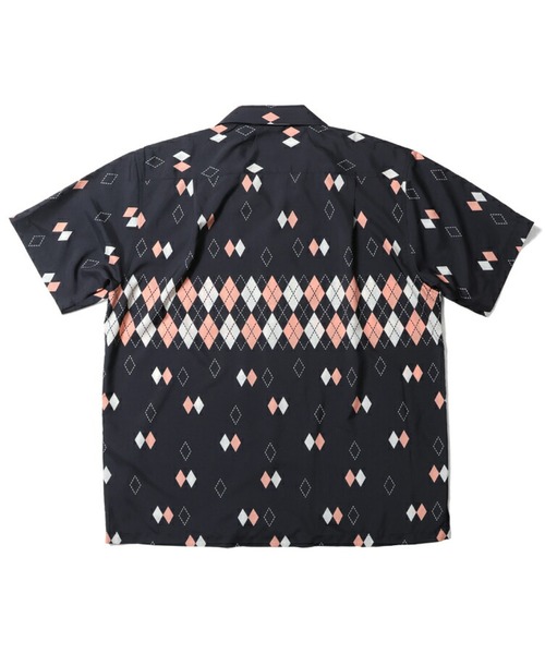 Beautiful Harmony（ビューティフルハーモニー）の「アロハシャツ(ARGYLE)（シャツ/ブラウス・メンズ・ホワイト/ブラック/ピンク・MEDIUM/X-LARGE/XX-LARGE/LARGE）」の5枚目の写真